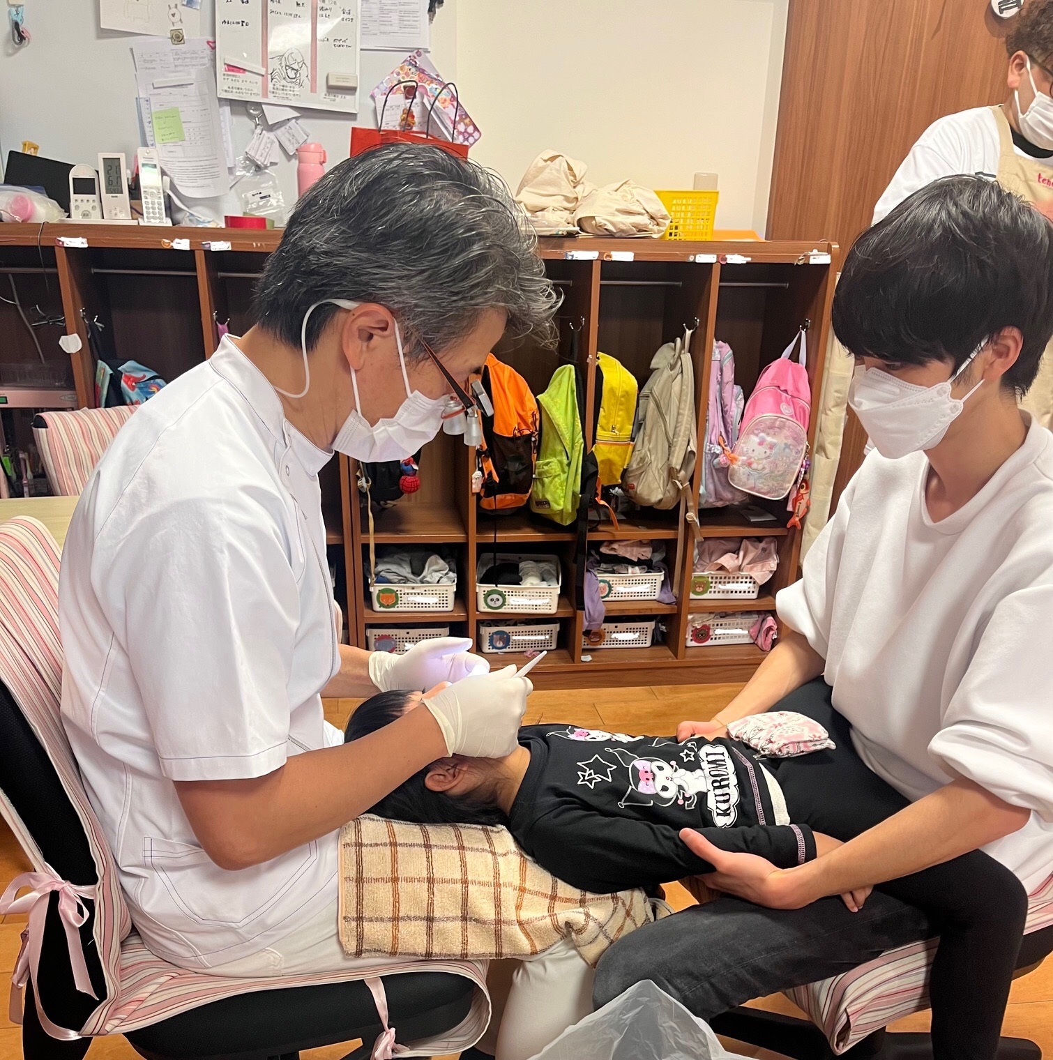 検診中の様子です